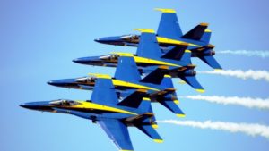 U.S. Navy Blue Angels show what strategic alignment means